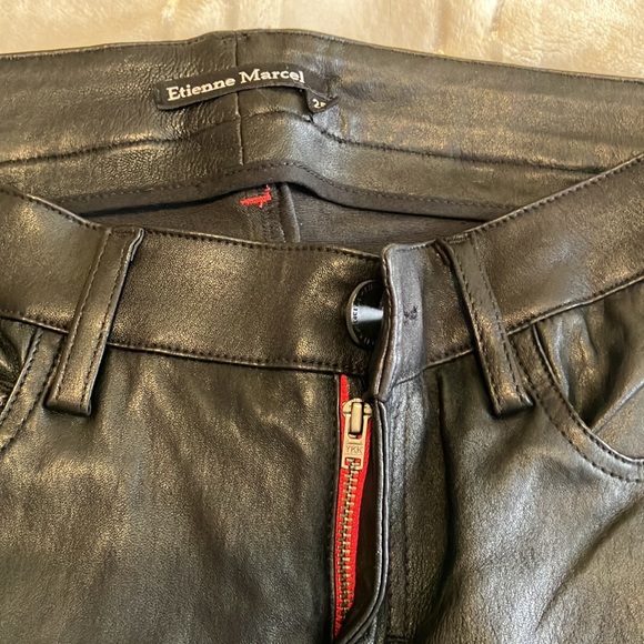 Lamb leather pants - Picture 6 of 16